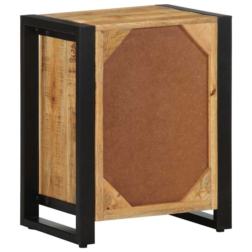 Vidaxl Szafka Nocna, 40 X 30 X 51 Cm, Surowe Drewno Mango
