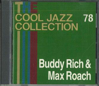 

CD BUDDY RICH & MAX ROACH - Cool Jazz Colecction 78 CJC78 DEAGOSTINI Japan Jazz Used