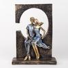 Love Couple Sitting Statue Showpiece for Valentine Day,Birthday,Living Room Decoration and Gifting Purpose