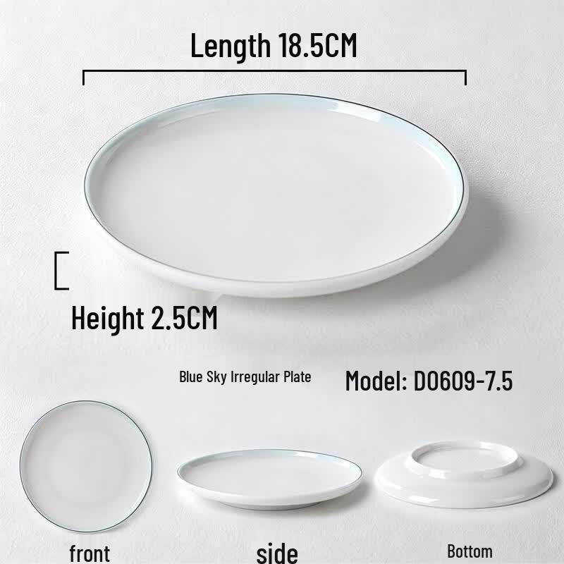 Chuzhou A5 Melamine 7.5-inch Shallow Plate
