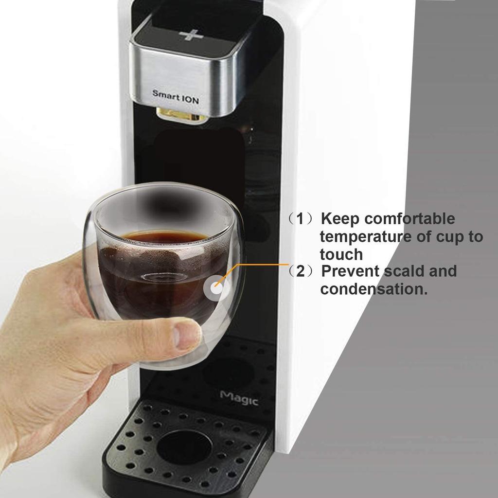 Heat Resistant Double Wall Glass Themal Cup Espresso Coffee Set Beer Mug Tea Keep Hot And Cold Drinkware Insulated Glasses