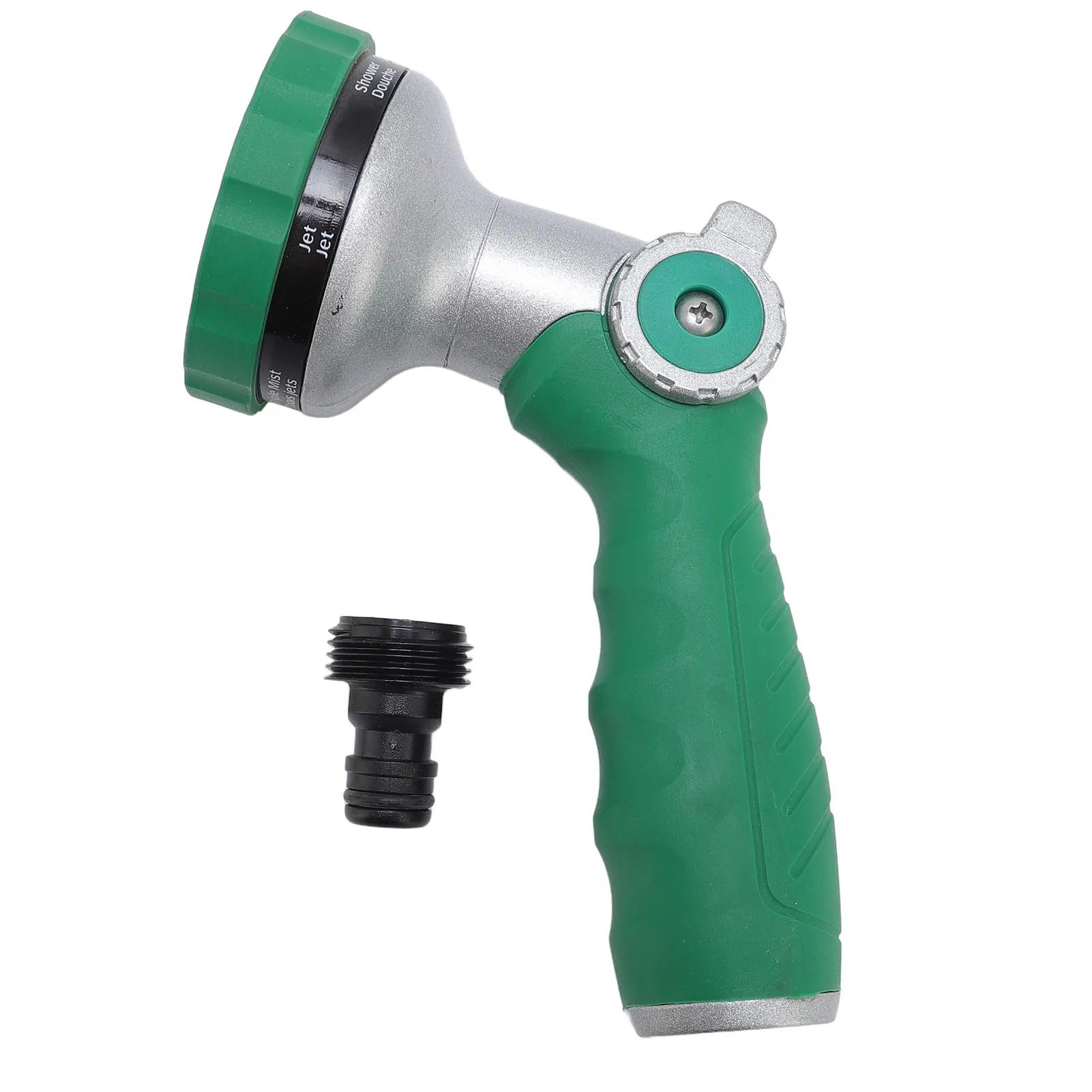 

Garden Hose Nozzle 6 Spray Modes Ergonomic Grip High Pressure Water Hose Sprayer For Washing Car Watering Flowers