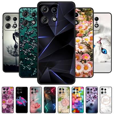 For Moto Edge 50 Pro Case Luxury Animals Phone Silicon Back Cover For Motorola Edge 50 Pro 5G Cases Protective Shell Edge50 Pro