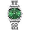 Ouki Mens Stainless Steel Watch With Quartz Movement And Calendar For Business Casual Wear