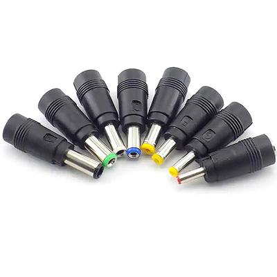 8 Stücke Universal Laptop Dc Netzteil Adapter Stecker Stecker Ac Dc Jack Ladegerät Anschlüsse Power Adapter Umwandlung Stecker