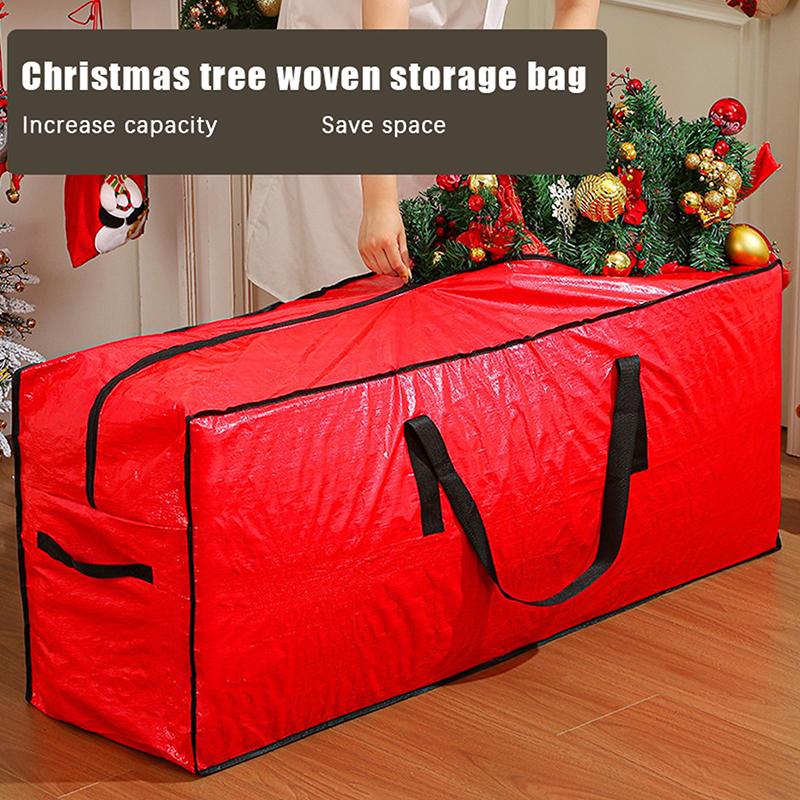 Christmas Wreath Storage Bag Artificial Wreath Organizer Round Storage Bag Dustproof And Waterproof Storage Bag