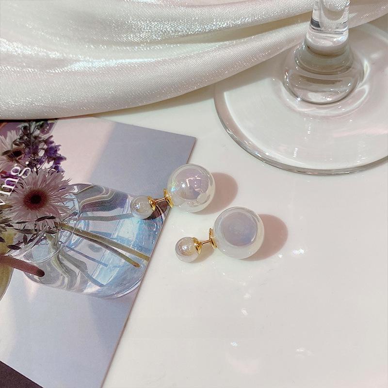 Mermaid Fantasy Pearl Earrings: Two-Wear, High-End Light Luxury Design