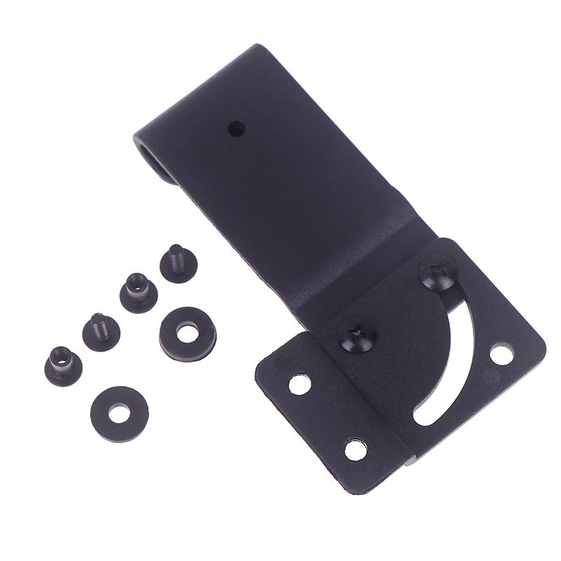 1Set K Sheath Waist Clip Accessories Outdoor Carry K Sheath Back Clip With Screws Waist Clip Scabbard Carrying Pocket Clip