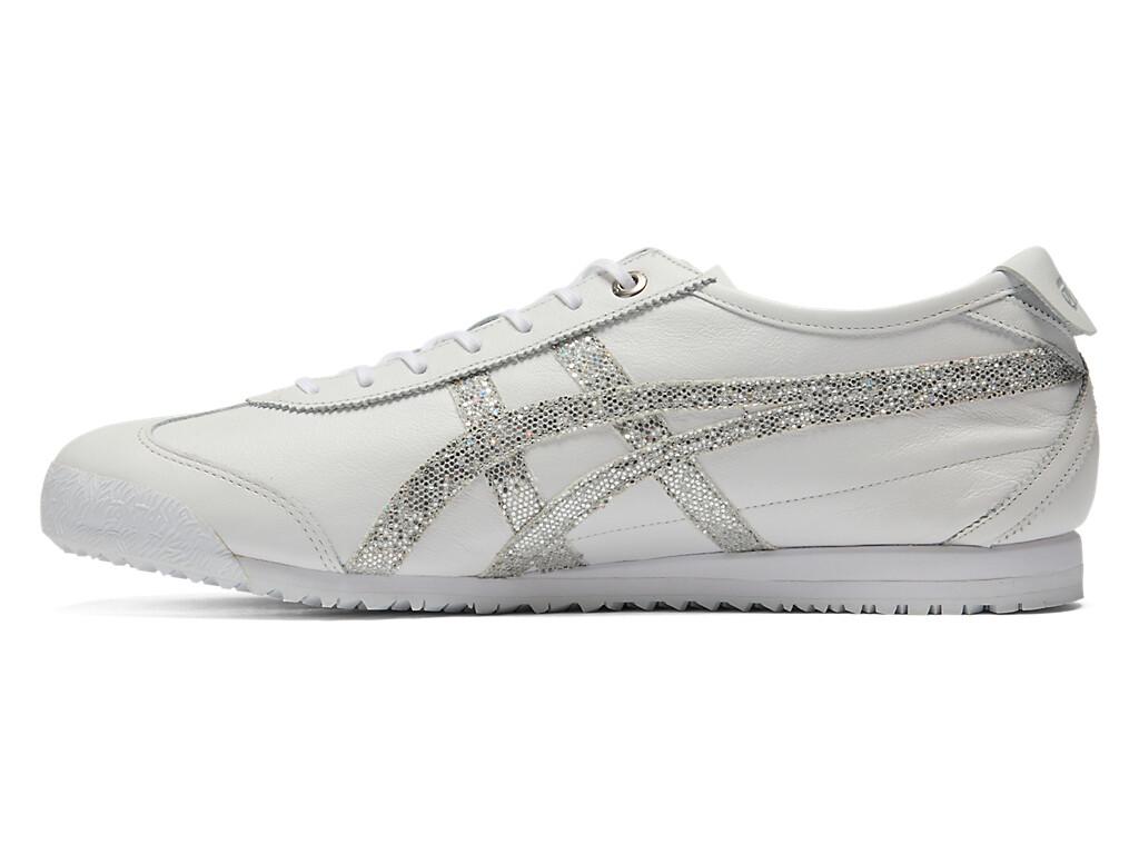 1183C345-100 Onitsuka Tiger Mexico 66 SD White Pure Silver (Men's)