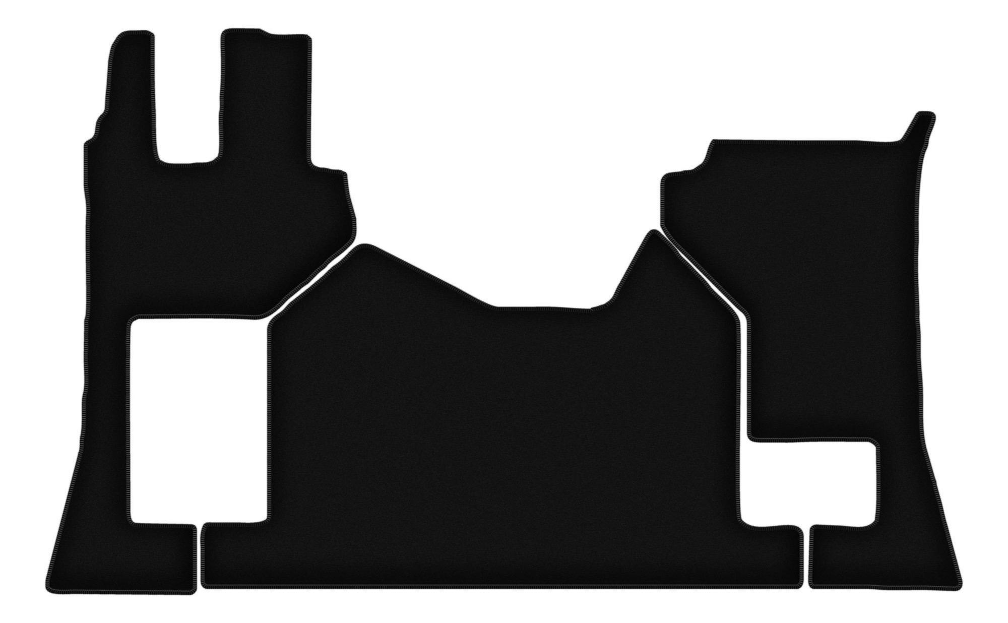 Velour Floor Mats Basic For Mercedes