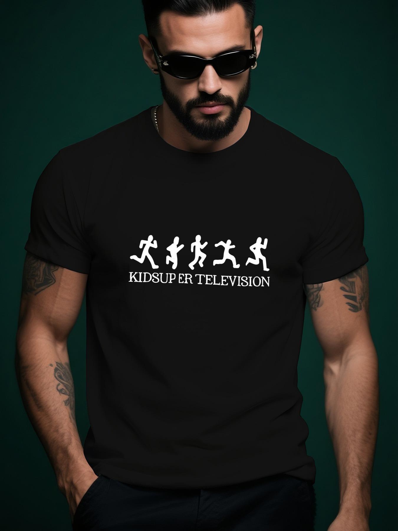 Summer Tshirt - Super Television Graphic XL