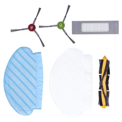 Haupt Seitenbürste Filter Waschbares Tuch Einwegtuch Set Passend für DEEBOT OZMO 950 920 Saugroboter