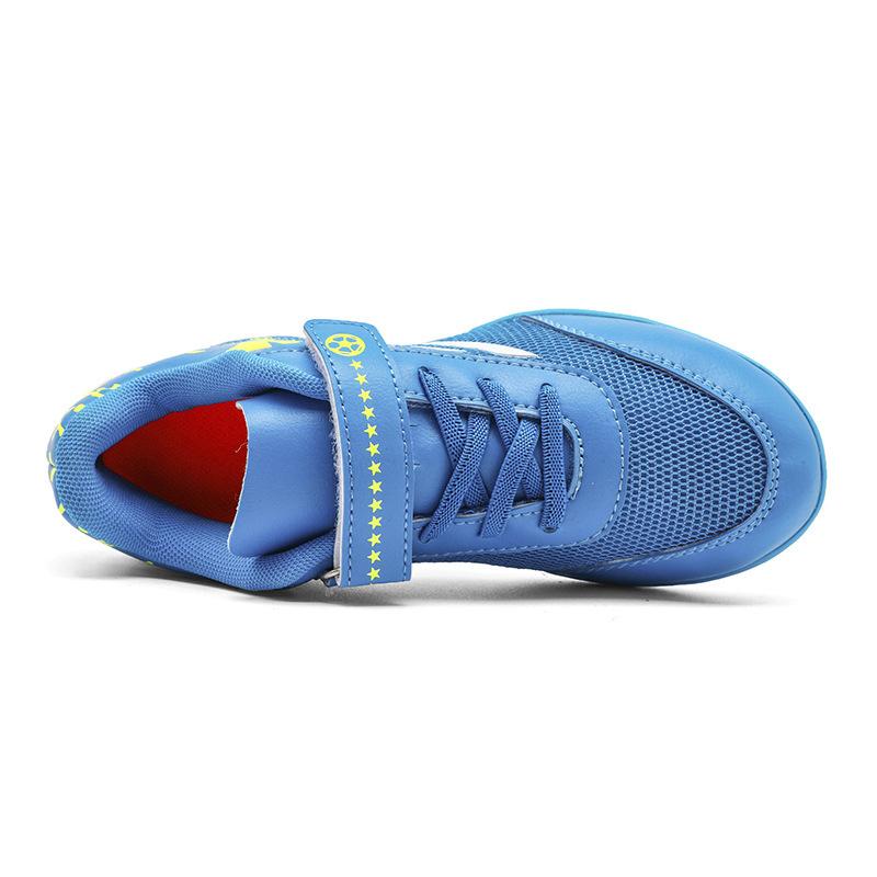 2025 new children's football shoes Velcro boys student game training shoes girls broken nail football shoes