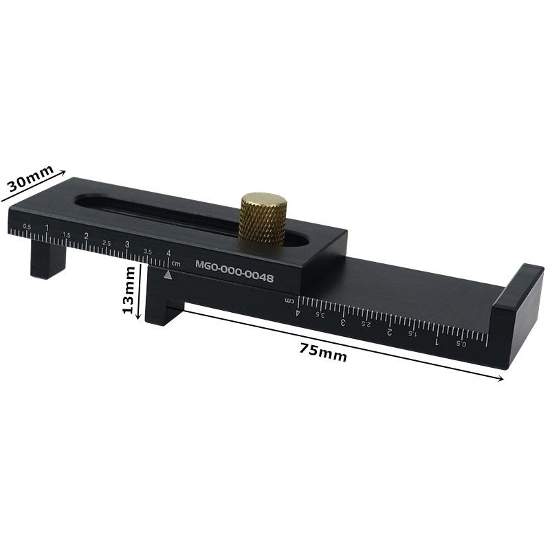 Woodworking Feeler, Mortise & Tenon Gauge, Sawtooth Ruler, Thickness & Outer Diameter Caliper, Gap & Clearance Gauge, Distance Adjuster