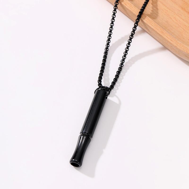 Collier Anti-Stress Pleine Conscience Outil de Régulation de la Respiration Méditation Accessoires de Relaxation Décontractés Peau