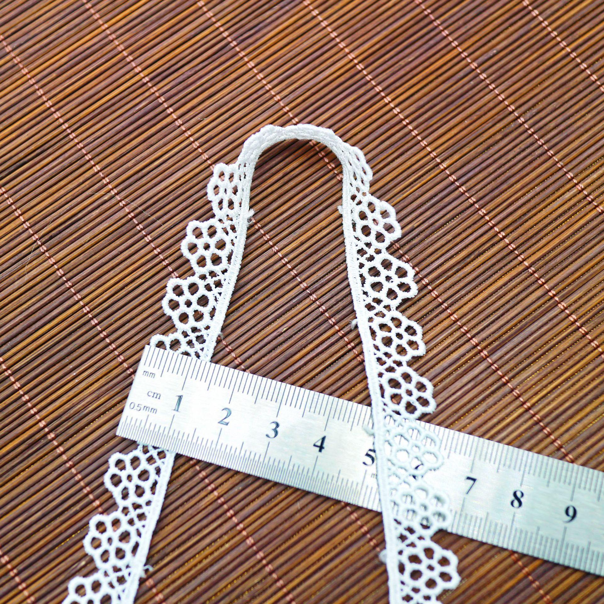 

Polyester Light Water Soluble Embroidery Lace Accessories, Necklace Diy Lolita Clothing Cheongsam Baby Clothes HM3253