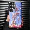 Floral Skull Flower Skeleton Plating Phone Case For Samsung Galaxy S24 S25 FE S26 Edge S23 Ultra S22 S21 Plus S20 Anti-Fall Aira