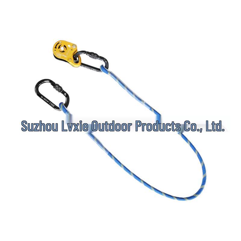 Lieve Mobile Fall Arrester and Descender 1m Lanyard
