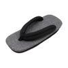 Rattan Mesh Made In Mesh Rubber Perfect for Yukata and Summer 25cm [Shigi] Men's Sandals, Breathable, Black, Japan, Thong, Sole, Comfortable,