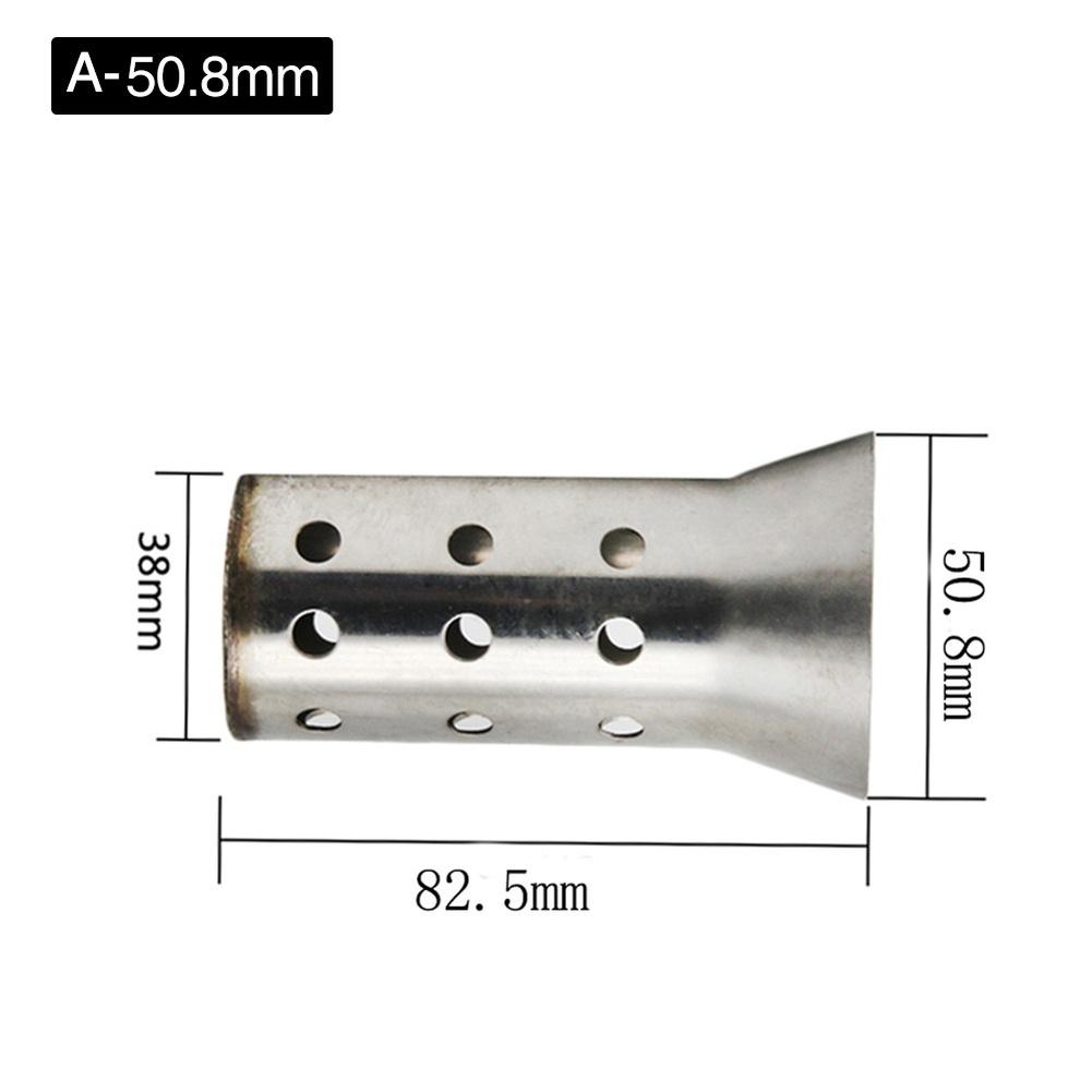 Motorcycle Exhaust Muffler Insert 51mm 60mm Stainless Steel Component for Boosting Back Pressure and Decreasing Exhaust Noise