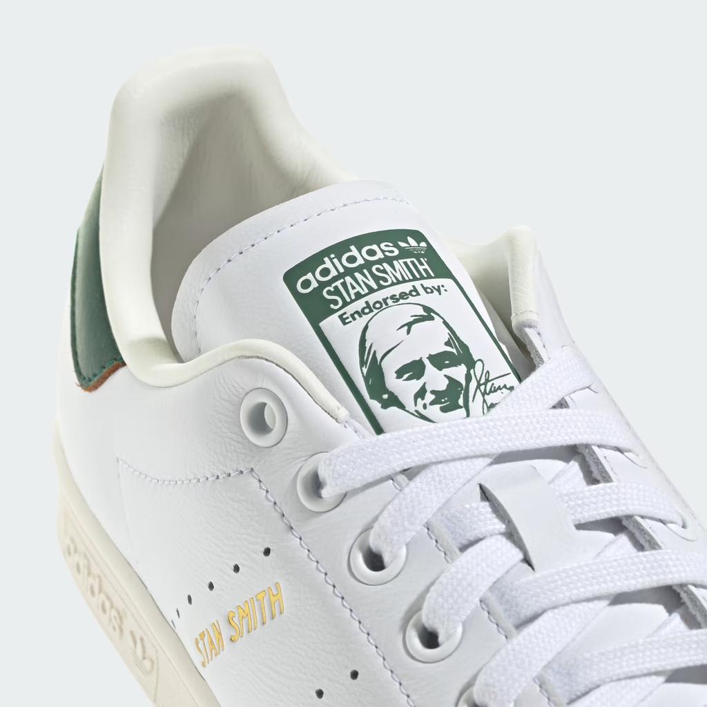 JH9704 Adidas Stan Smith "Cloud White/Collegiate Green" (Men's)