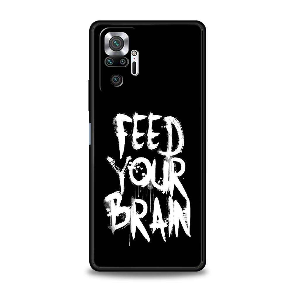 

Graffiti Writing Letter Quotes Phone Case For Xiaomi Redmi Note 14 5G 13 12 10 11 Pro Plus 4G 14C 13C 12C 10C 9C Soft TPU Cover Redmi 12