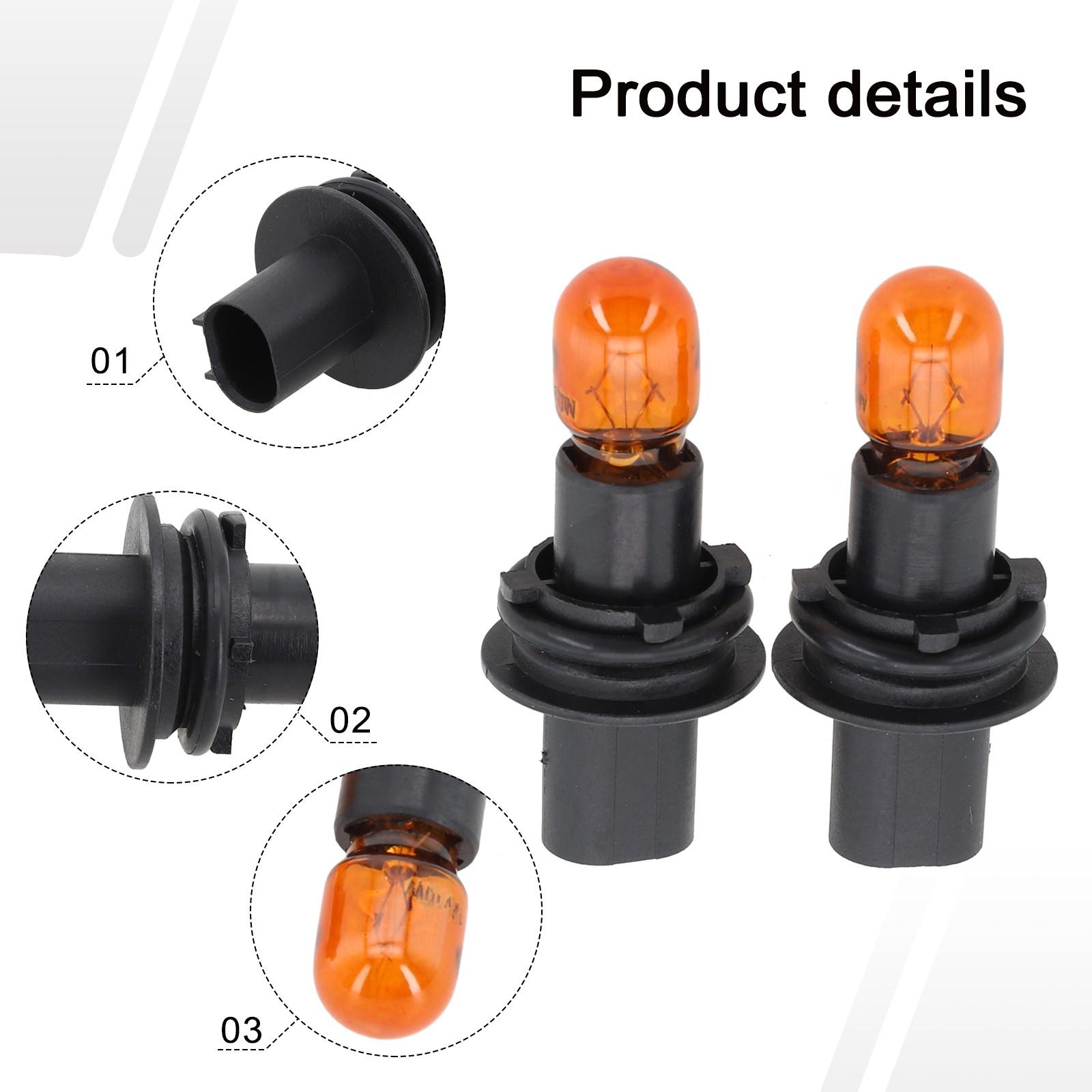 

Car Rearview Side Mirror Indicator Bulb Light Indicator Bulb 2pcs