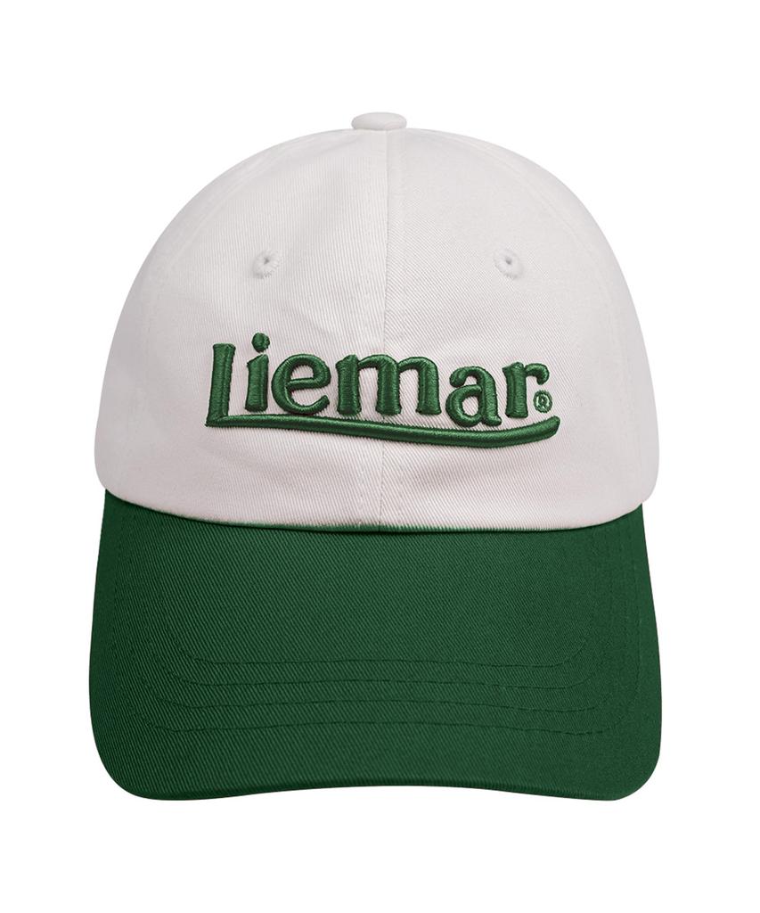 LIEMAR Embossed Embroidery Two-Tone Ball Cap Green