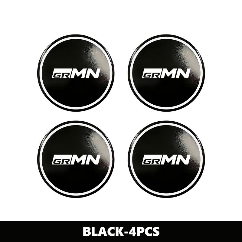 

4PCS 56mm Car Wheel Tire Hub Center Sticker Badge Accessories For Toyota GR Sport Yaris Chr Auris Rav4 Prius Prado Avensis Verso