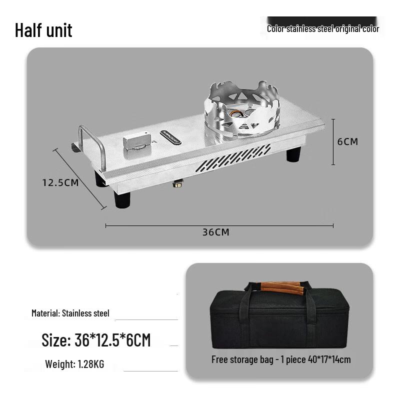 OEING IGT Outdoor Portable High-Flame Windproof Camping Stove