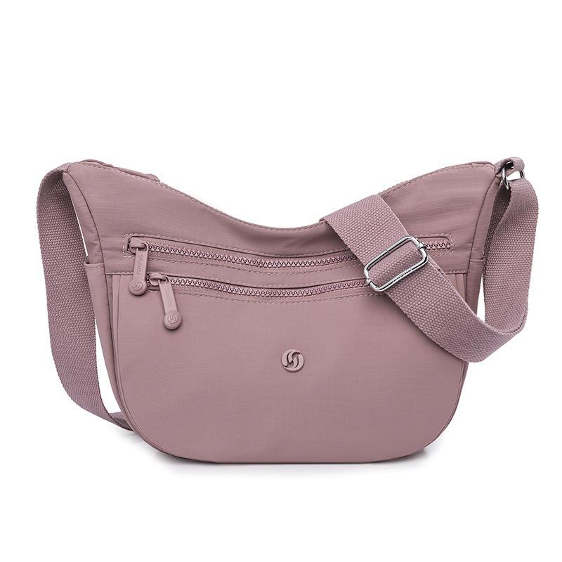 Crossbody Shoulder Bag New Women's Nylon Cloth Fashion Casual Bag Multi-layer Large-capacity Medium Mother Bag