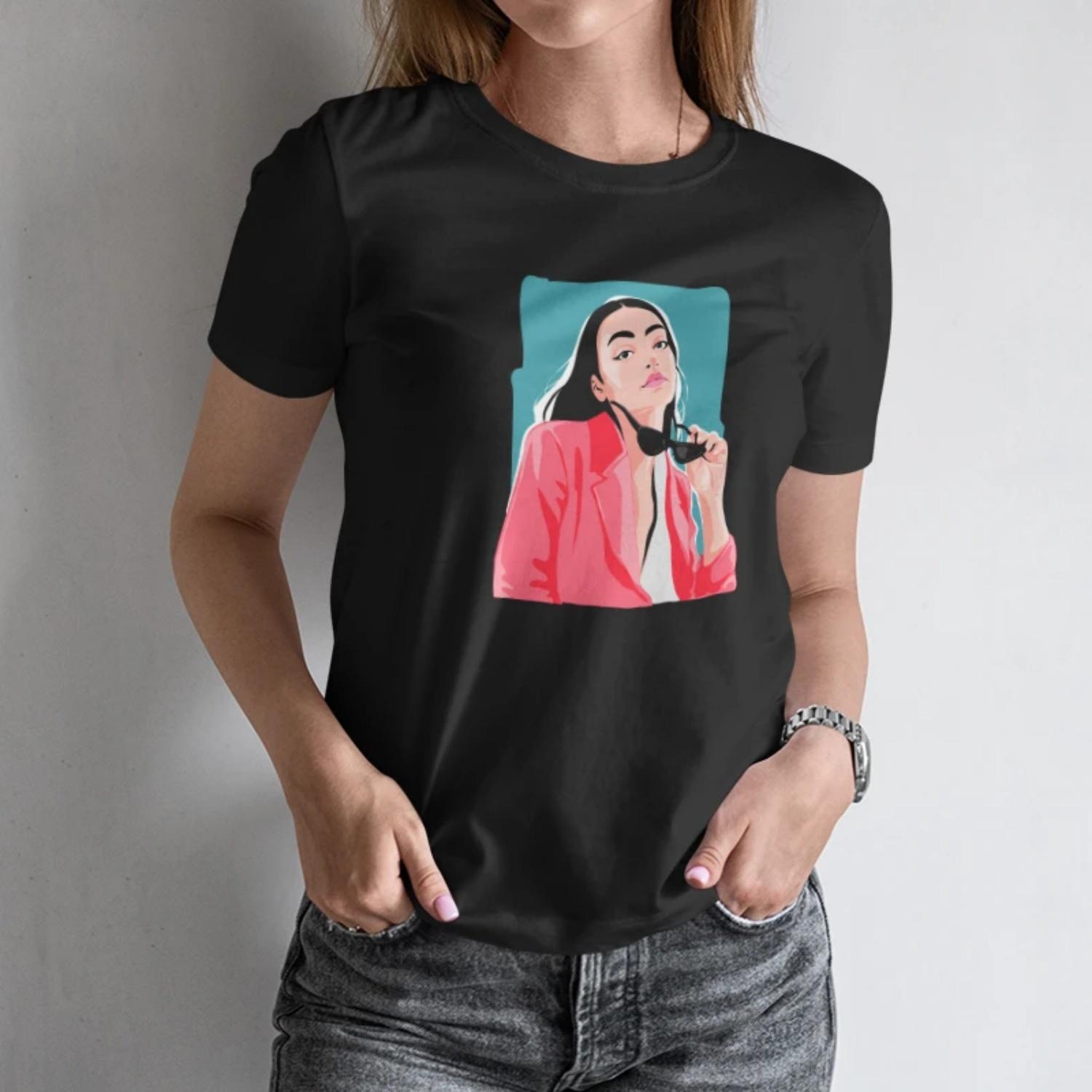 

Hot - Selling Women s Short - Sleeve T - Shirt The Future is Feminist Empowering Graphic, Stylish & Inspiring XXXXXL чорний