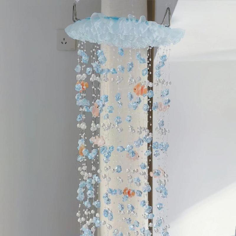 

Aerial Koi Courtyard Wind Chime Kit - Handmade DIY Pendant for Balcony & Bedroom Decor