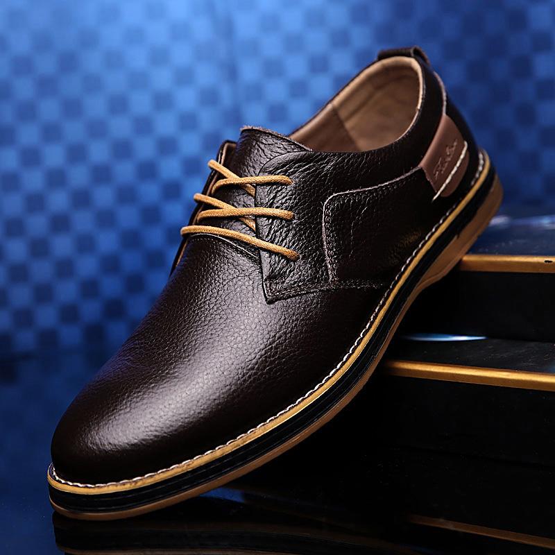 Klassische stilvolle Oxford-Schuhe für Herren Büromann Formelle Kleidung Schuhe Echtes Leder Lässiger Business-Schuh Vielseitige Herrenschuhe