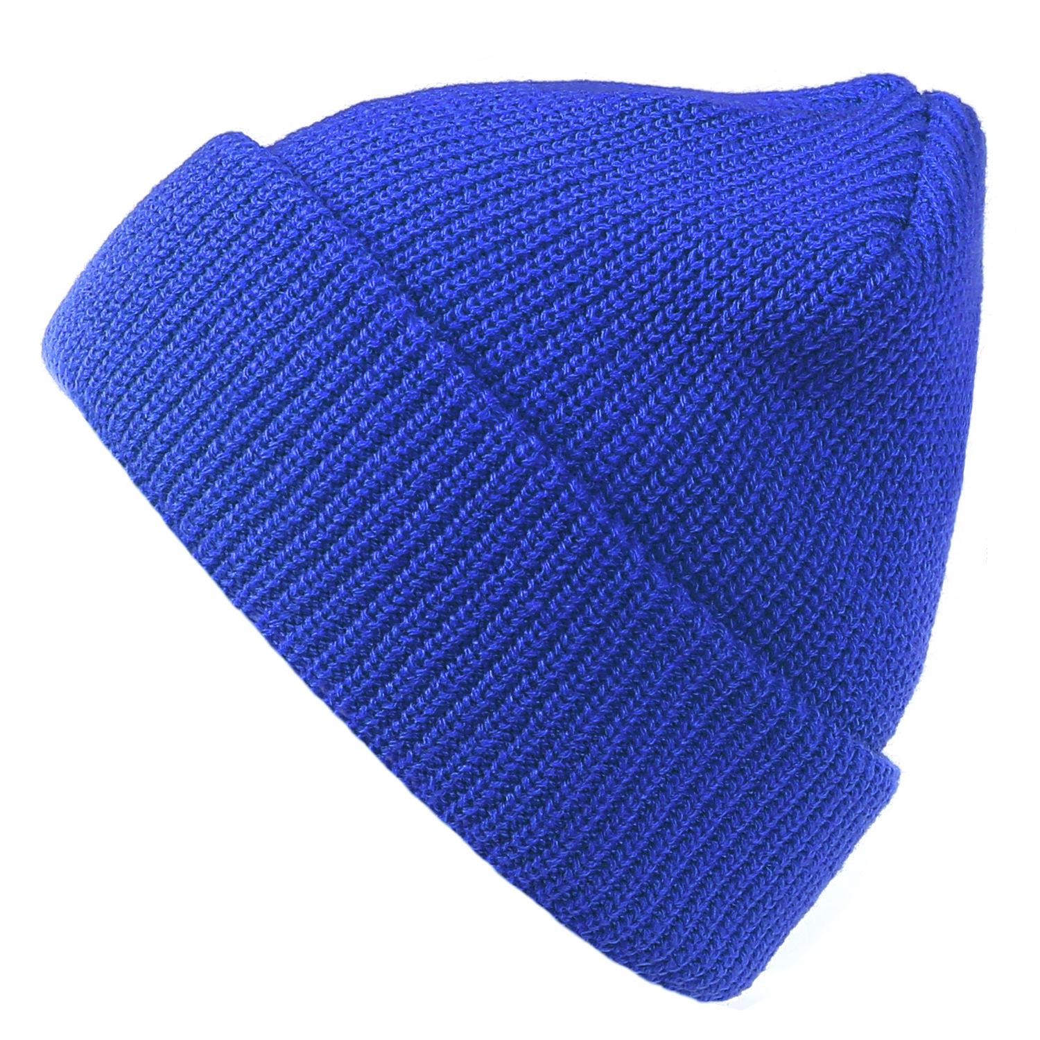 Unisex Winter Knit Wool Hat - European & American Street Style