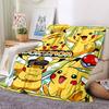 1pc Pikachu, Pokémon Blanket Versatile for Couch, Office Bed
