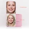 Mini Compact Led Makeup Mirror With Light 2X Magnifying Small Pocket Portable Travel Pink Black Foldable Cosmetic Vanity Mirrors