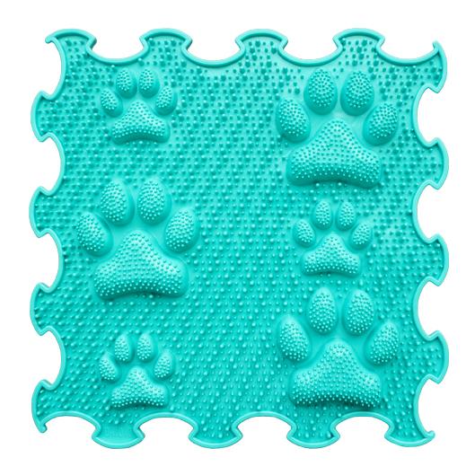 sensory mat Hard Paws (stiff) 1 pc - turquoise