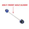 For S1000RR Motorcycle Front Rear Axle Fork Crash Slider Wheel Anti Falling Protector For BMW S 1000 RR S1000 RR S 1000RR 2017