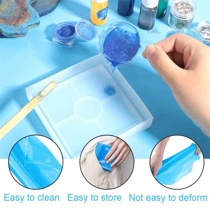 Silicone Pad Waterproof Placemat Table Mat Heat Insulation Countertop Protector Pad Anti-Skidding Washable Resin Pad For Kitchen