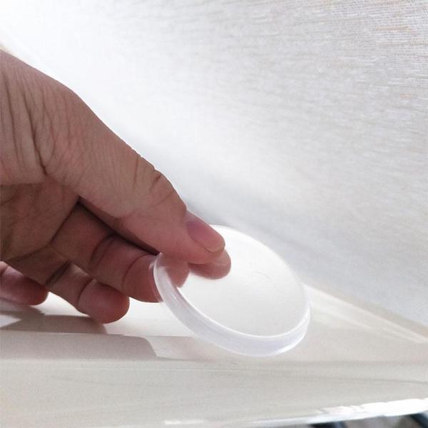 6Pcs/set  Door Knob Wall Shield Clear Soft Rubber Door Stopper Door Handle Bumper Mute Stickers Wall Protector Muffler Pad Protective Plug