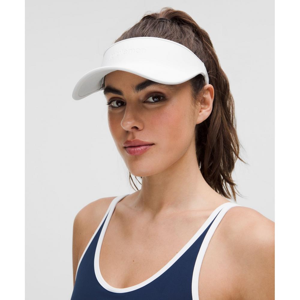 Lululemon Removable Sweatband Formed Visor White