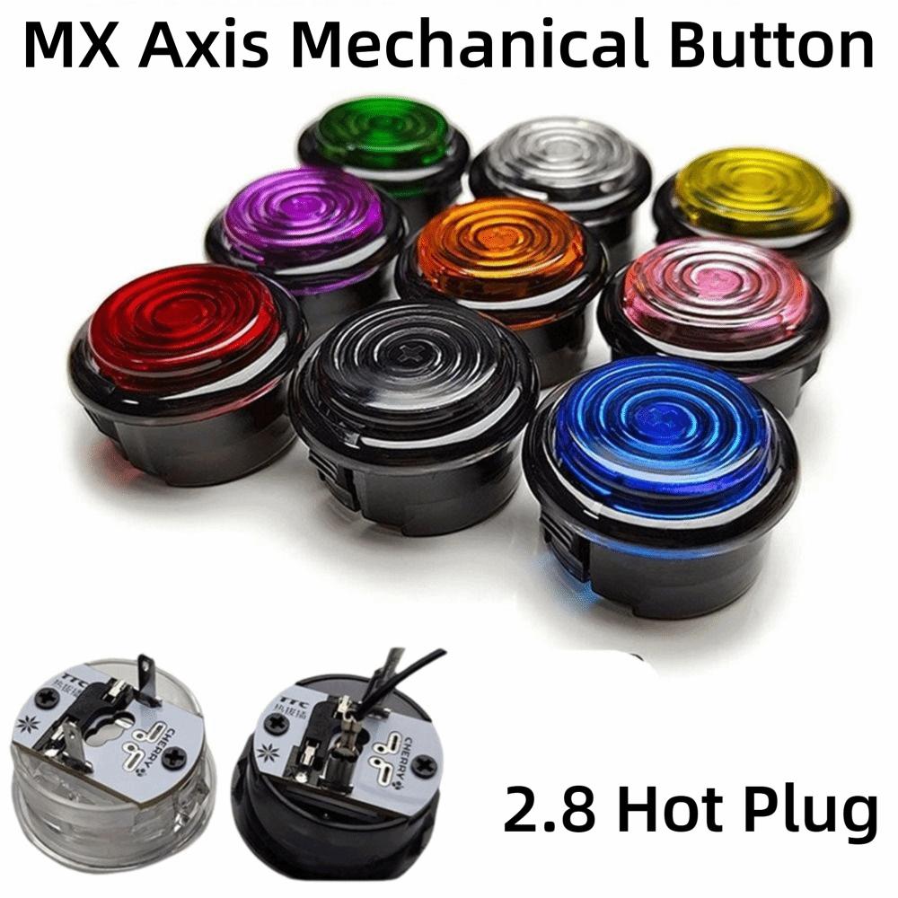 2.8mm Hot Plug Mechanical HITBOX Arcade Button for Street Fighte 6 Arcade Stick Upgrade