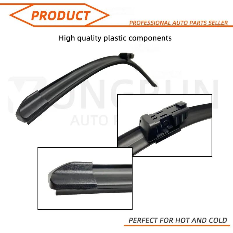 3PCS Car Wiper for Changan Chana CS95 2017-2023 Front Rear Windshield