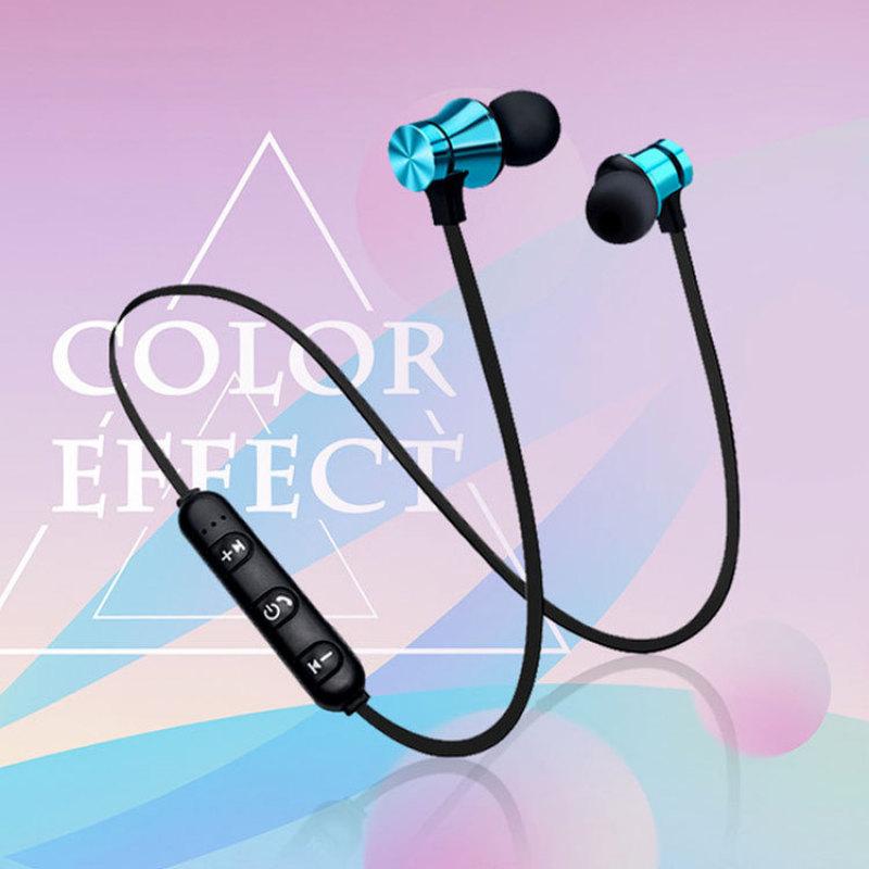 Magnetic Earphone Bluetooth-compatible Wireless Headset In-ear Noise Reduction Hanging Neck Sports