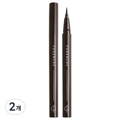 Forencos Tattoo All Proof Eyeliner 0.6g, 02 Deep Brown, 2 Pcs.