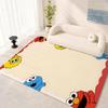 Sesame Street Floor Mat Floor Mat Soft Flannel Non-Slip Door  Rug for Living Room
