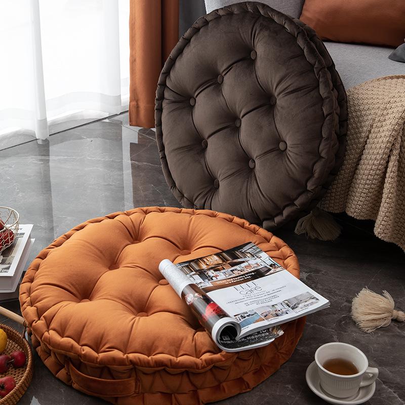 Japanese Tatami Futon Thickened Hip Cushion for Sofa or Meditation
