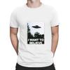 Xfiles Ik Wil Weg T-shirt Unisex Top T-shirt Clown Geloof Mulder Kerst Casual Unisexs En Unisexs Allround T-shirt