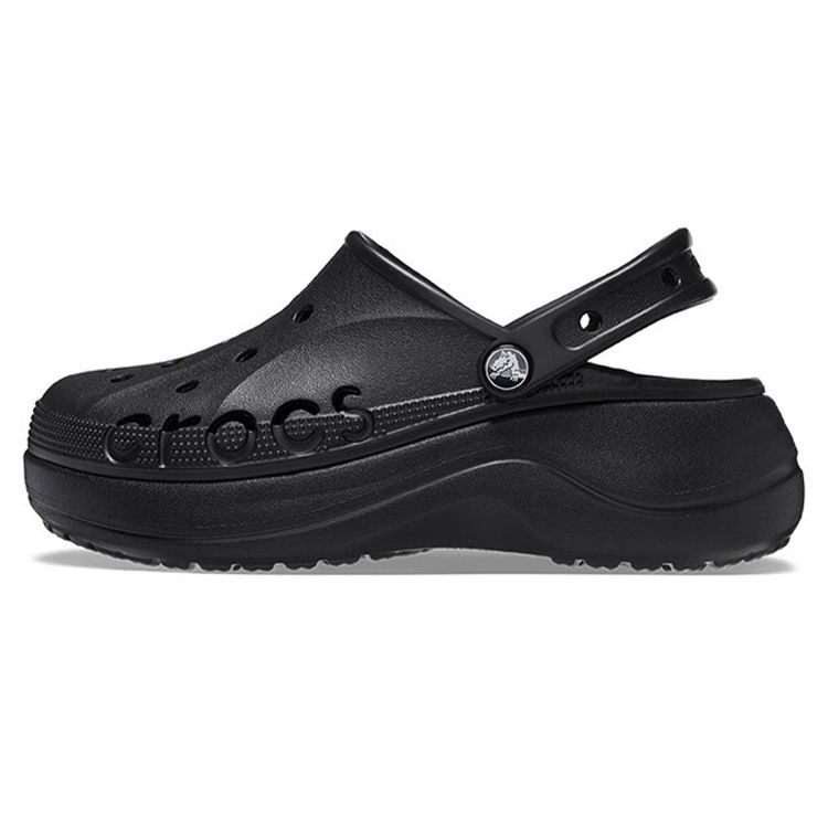 Crocs Baya Platform Clog Women Clogs Black 208186-001